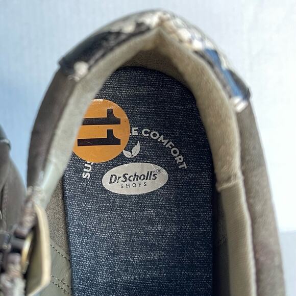 Dr. Scholl’s Green Camo Wedge Bootie Sneaker 11 - Picture 7 of 9